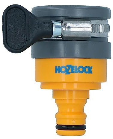 AB Tools Hozelock Round Mixer Indoor Tap Connector 20-24mm Hose Pipe Adapter House