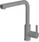 Quareco Rubinetto Miscelatore Cucina monocomando doccetta estraibile Grigio QMHC02GR