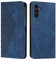 KOUYI Cover per Samsung Galaxy A25 5G, Custodia Portafoglio,Cover Libro,Pelle Flip/Folio Case con [Funzione di Supporto] [3-Scheda Slot] [Magnetica] Antiurto (Blu)
