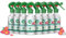 Airwick Profumatore per Ambienti, Confezione da 8 Spray da 250ml, Spray Active Fresh al Profumo di Fresia, Deodorante Ambiente