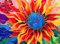 Firelit Dahlia’s Dance - A 1000-Piece Jigsaw Puzzle by Cross & Glory
