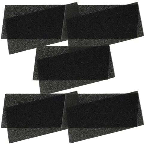 vhbw 10x Schaumfilter 40 PPI kompatibel mit Bauknecht TK Uniq 83A GBW (856010003023), TK Uniq 83A GBW (856010003022) Wäschetrockner