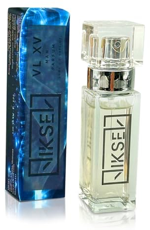 Viksel Eau de Parfüm Herren - Zitrus Amber Würzig EDP Herrendüfte (Bergamotte, Petitgrain, Ingwer, Geranie, Tee, Weihrauch, Gajakholz, Ambroxan, Moschus) VL XV,10ml