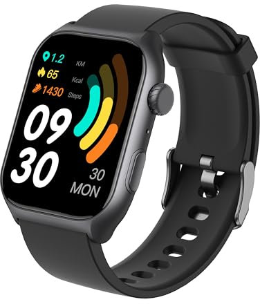 GTS7-Pro - Reloj inteligente para mujer y hombre para Android e iOS, pantalla táctil HD de 2 pulgadas, Bluetooth, GPS y tecnología Alexa, impermeable IP67, rastreador de salud y estado físico: 100