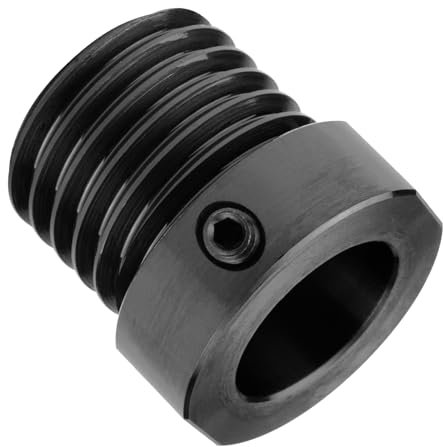 DEEFIINE Adattatore mandrino per paletta per tornio per la lavorazione del legno Convertire 3/4''X16TPI a 1''X8TPI Adattatore Accessori per utensili di tornitura