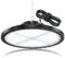 YIQIBRO UFO Projecteur LED Interieur 200W 1 Pièce - 20000LM Eclairage d Atelier avec Chaîne Métallique 11.8in, Driver, 6500K IP65 Plafonnier Lampe LED Atelier Industrielle pour Industriel Garage