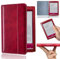 Étui pour liseuse Sony PRS-T2/PRS-T1 6 pouces Étui pour Sony PRS-T1 Smart Slim Light Folio Folio en cuir PU pour Sony PRS-T2 E-Book Case (Rouge)
