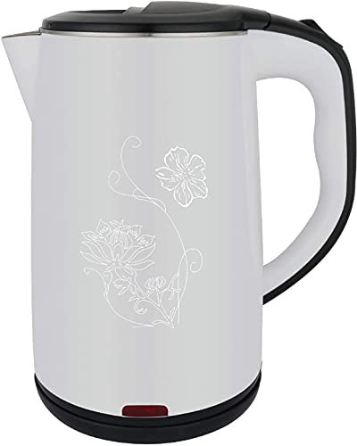 YIHANSS Kettle Stainless steel 2.5L, silent boiling kettle Electric kettle, fast boiling, automatic closing and boiling dry protection Open handle, can be rotated 360 degrees (Color : Red, Size : (