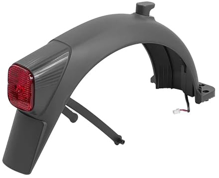 XBERSTAR Guardabarros trasero para scooter eléctrico Ninebot E2 Pro, soporte de repuesto para luz trasera, accesorio de soporte