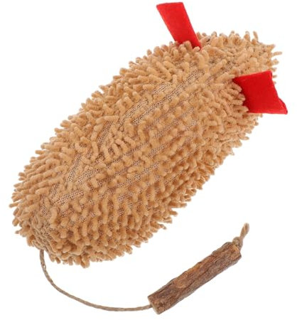 COLLBATH Chew Toy Catnip Mouse Interactive Cat Toy Plush Material Natural Catnip Core Gentle Paws Indoor Exercise for Cats