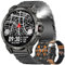 1,85'' AMOLED Smartwatch Uomo con Chiamate Bluetooth, 2025 Nuovo Orologio Fitness con 24/7 Monitor Temperatura Corporea Sonno e Cardiofrequenzimetro, SpO2, Orologio Sportivo 3ATM iOS Android (Nero)
