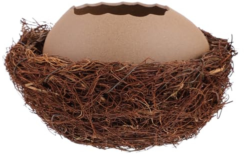SOIMISS Keramik Vase Aus Eierschalen Sukkulenten Töpfe Blumentopf Für Schreibtisch Keramik Blumentopf Eierschalen Bastel Pflanzentopf