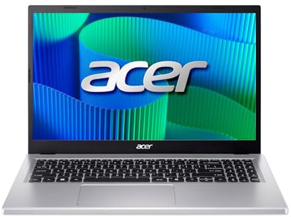Acer Extensa 15 | 15,6 FHD | Core 7 150U | RAM: 64GB | SSD: 2TB | Laptop in Pure Silver | Windows 11 Pro | Notebooktasche