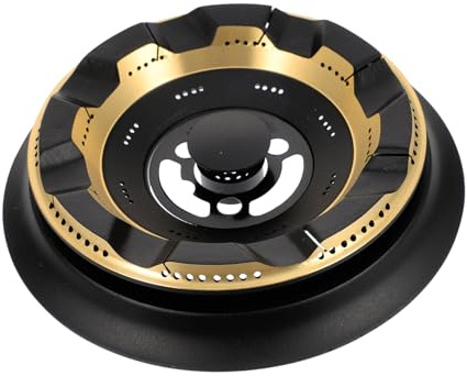 Homoyoyo Couvercle D'énergie de Gaz pour Cuisinière Foyer à Acier, Accessoire Économie et Facile Nettoyer Indispensable pour Réchaud à Gaz Domestique