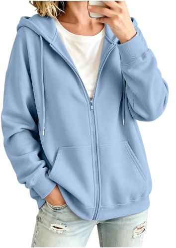 Hoodies For Women Uk Women's Jumpers Zip Up Jackets Ladies Sweatshirts