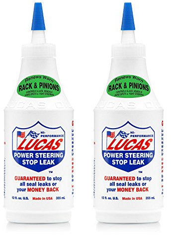 LUCAS 2 x Power Steering Stop Leak 355ml