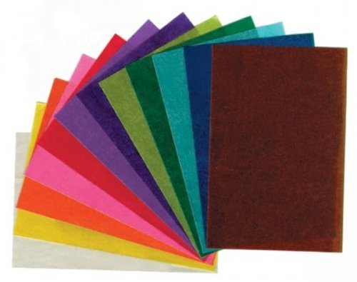 Transparent-Papier,70 x 100 cm, 10 Bg., kirschrot