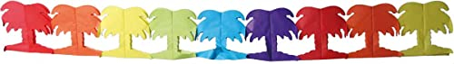 Folat 09140 Palm Tree Garland-6 m, Multi-Colored
