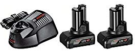 Bosch Akkupack Li-Ion GBA 12V 2× 4.0 Ah + GAL 1230 CV