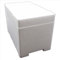 Styroporbox/Thermobox - 9,0 Liter - 38 x 22 x 24,5 cm/Wandstärke 3 cm - Styrobox