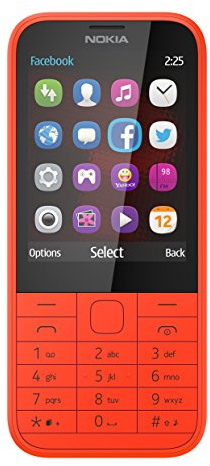 Nokia - Nokia 225 dual SIM rojo libre - NK225DSR