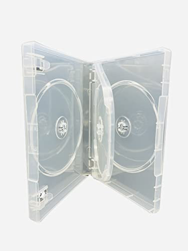 3 Way CD/DVD a dorso 27 mm (1) 100 pezzi di Dragon Trading®