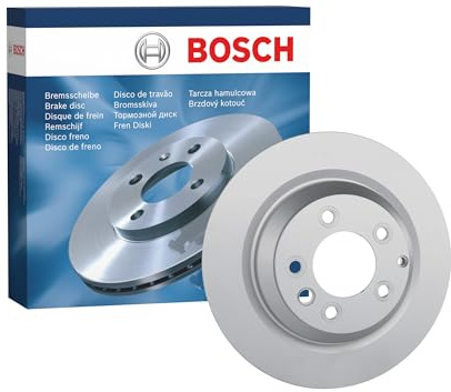 Bosch BD1137 Brake Disc - 358 mm Vented High-Carbon Disc - Rear Axle - ECE-R90 Certified - Great Cooling and Noise Suppression, Advanced Corrosion protected - 1 Single Disc