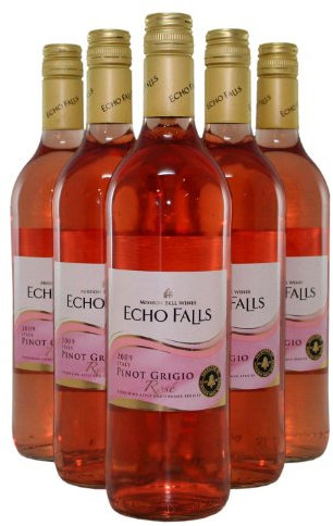 Echo Falls Pinot Grigio Blush Case - 6 x 75cl