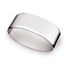 Wilkens Diamant Serviettenring 5,5 cm Royal versilbert