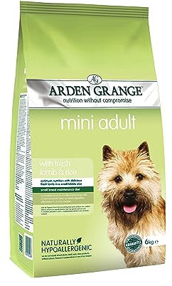 Arden Grange Mini Erwachsene Lamm und Reis Hundefutter - 6 kg