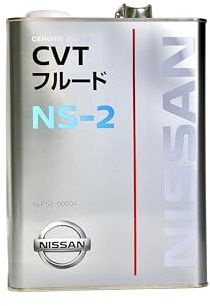 Nissan Genuine CVT Automatic Transmission Gearbox Oil, NS-2 Fluid NS2, 4.0 liters
