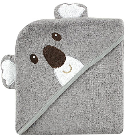 Luvable Friends Lot Animal visage serviette à capuche, Koala