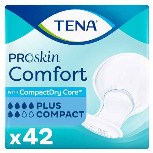 TENA ProSkin Comfort Plus Compact (1 Pack of 42)