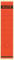 LEITZ Ordner-Ruckenschilder selbstklebend 8,0 cm rot
