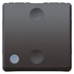 Gewiss System - Conmutador 1 Polo 16ax luminaria tecla Ancha System