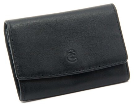 Esquire Münzbörse Logo Klein Schwarz 001010