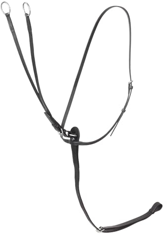 Stübben Ringmartingal - Ebony - Vollblut (VB) - Silber