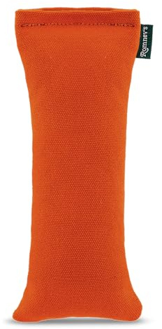 Romneys Welpendummy | 250g ohne Wurfgriff | Für die Eingewöhnung der Dummyarbeit und Apportierarbeit | Schwimmfähig (orange)