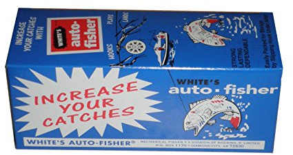 Masse Lot 12 Stück White Auto Fisher Yo Yo Angelrolle