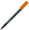 10er Sparpack Staedtler Feinschreiber Lumocolor für Overhead-Projektion und fast alle Flächen in Strichstärken S/F/M/B permanent bzw non permanent (orange, M permanent 317)