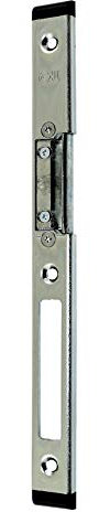 GU BKS Secury Haustür Schließblech mit AT-Stück Links 235x22x6mm U-Stulp