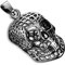 Bungsa Unisex Pendant Skull Totenkopf aus 316L Edelstahl