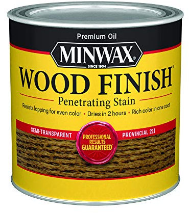 Minwax .50 Pint Provincial Wood Finish Interior Wood Stain 22110