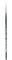 Da Vinci 1270 Series Lettering Pinsel, Kunstfaser, Grün, 18,6 x 0,06 x 30 cm