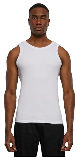 Urban Classics Herren Mens Tanktop White, XL