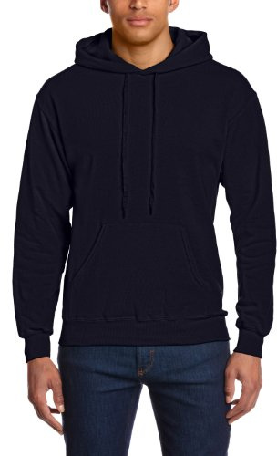Fruit of the Loom 62-208-0, Men's Classic Hooded Sweatshirt, Deep Navy, Medium
