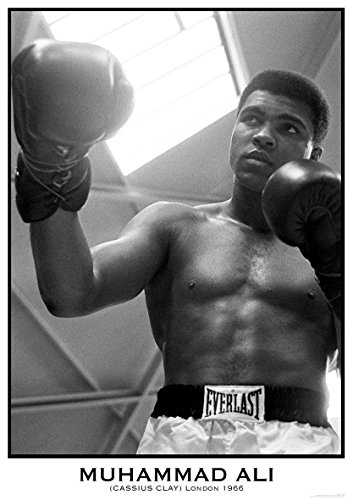 Close Up Muhammad Ali Poster London 1966 (84cm x 59,5cm)