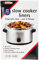 Toastabags Slow Cooker Plastic Liner (Pack of 25) Transparent, Packing May Vary