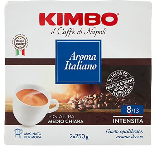 Kimbo Aroma Italiano pack of 20 GROUND COFFEE