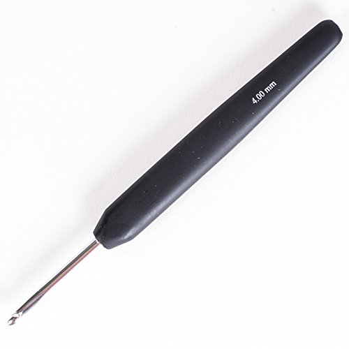 KnitPro - Häkelnadel mit Softgriff, Silver